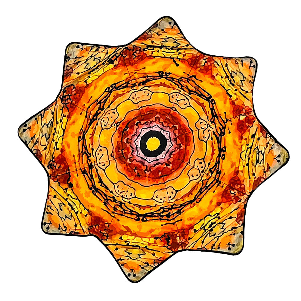 Mougee "Intra" Air Flow Star - Internal Webbing - 27" Diameter - Durable and Vibrant Patterns