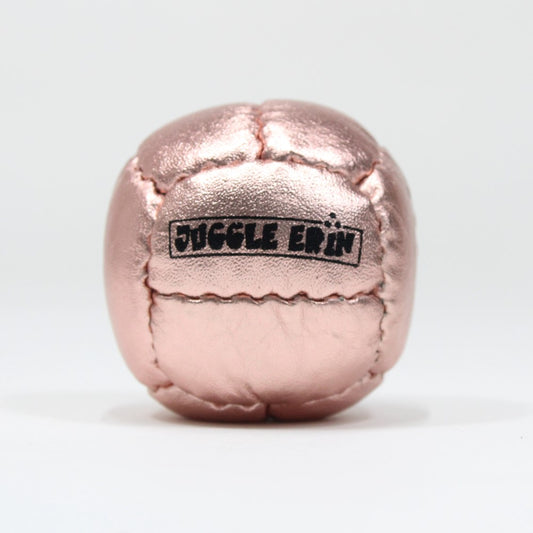 Zeekio Juggle Erin Ball - Premium 12 Panel Genuine Leather Juggling Ball - Single