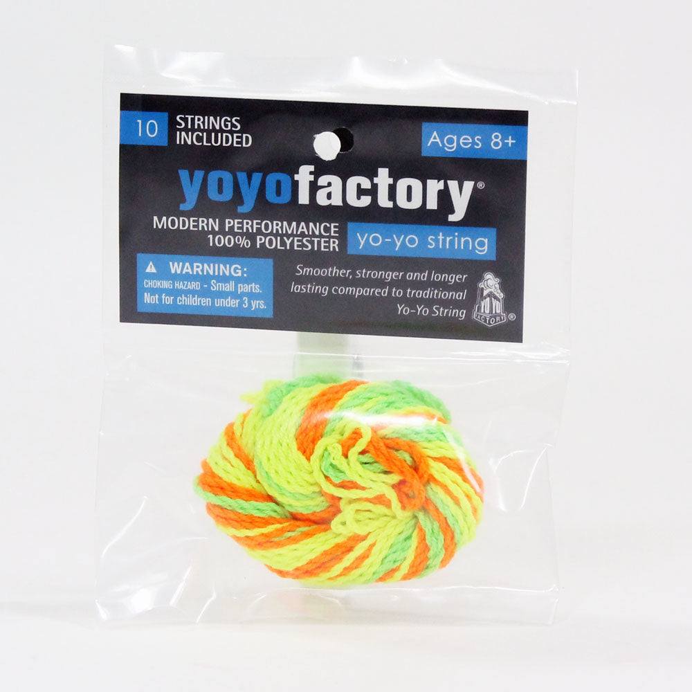 YoYoFactory Yo-Yo String- 10 Pack -Polyester Strings