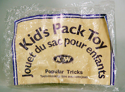 A&W Kid's Pack Toy Yoyo - Vintage Collectable wooden undersized yo-yo - NEW - YoYoSam