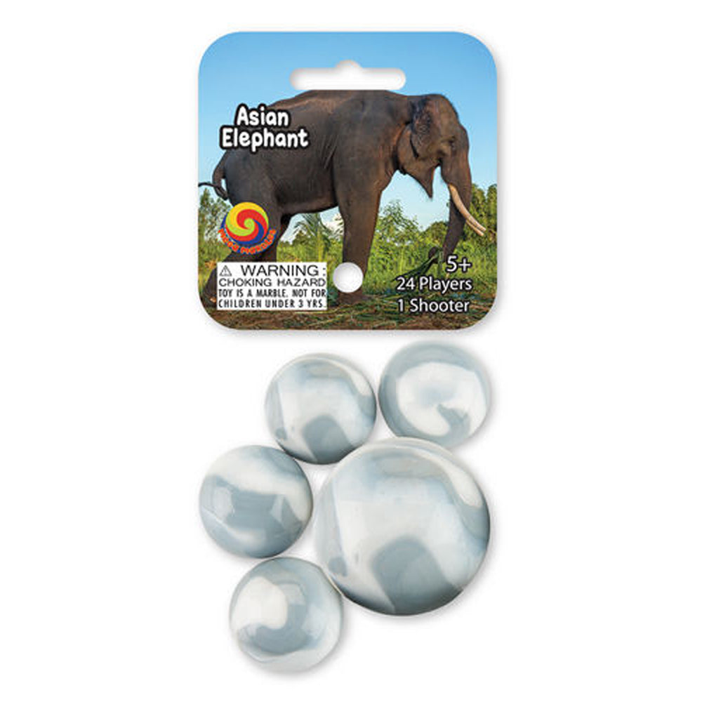 Mega Marbles Themed Marbles- 24 Player Marbles (5/8'') - 1 Shooter (1'')- - YoYoSam