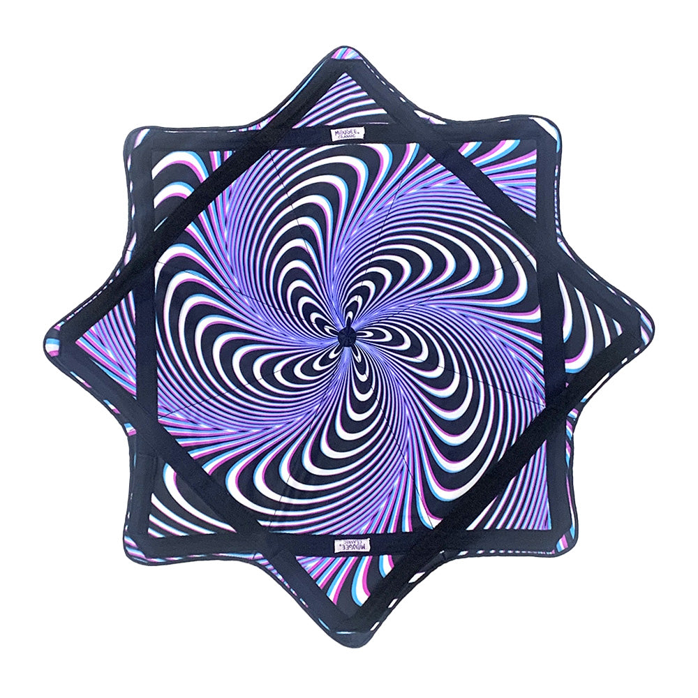 Mougee Classic Flow Star - 27" Diameter - Durable and Vibrant Patterns