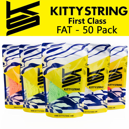 Kitty String First Class 50 Pack Yo-Yo String - Fat YoYo String