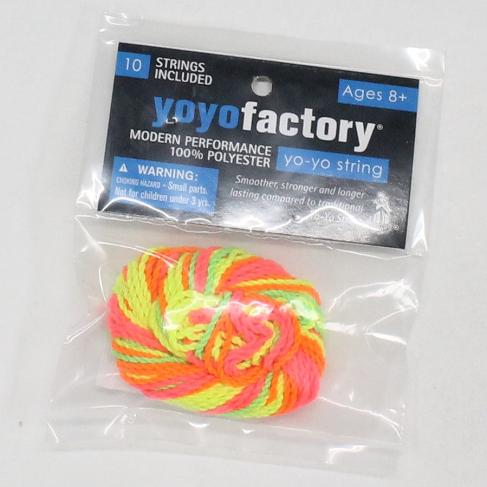 YoYoFactory Yo-Yo String- 10 Pack -Polyester Strings