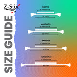 Z-Stix Professional Juggling Flower Sticks-Devil Sticks and 2 Hand Sticks, High Quality, Beginner Friendly - Animal Series