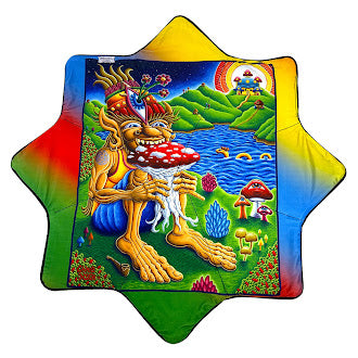 Mougee "Intra" Classic Flow Star - Internal Webbing - 27" Diameter - Durable and Vibrant Patterns