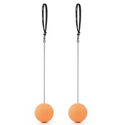 Play Pair of First Poi with 70mm Stage Ball - Loop Handle