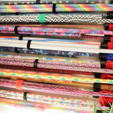 Z-Stix Made to Order Handmade Juggling Sticks-Flower/Devil Stick - Kid-Stix 18"