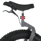 Nimbus Hatchet 26" Mountain Unicycle - Maxxis Minion FBR Tire (Grey Frame)