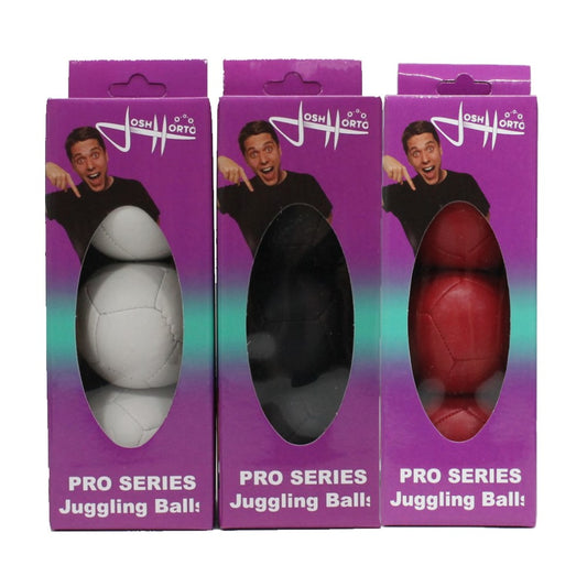 Zeekio Josh Horton Pro Series Juggling Balls - 12-panel, Synthetic Leather - Set of 3