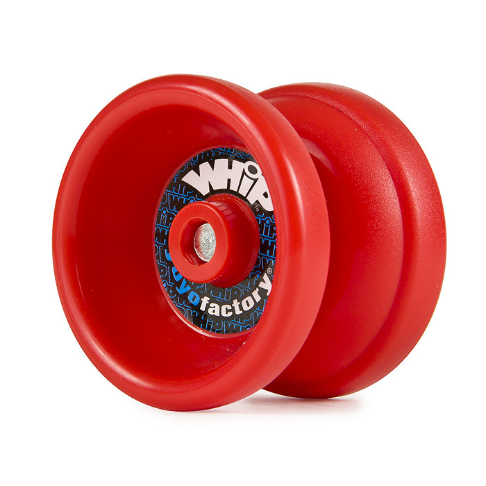 YoYoFactory WHiP (Responsive) Beginner to Intermediate Yo-Yo - Free Strings and Stickers