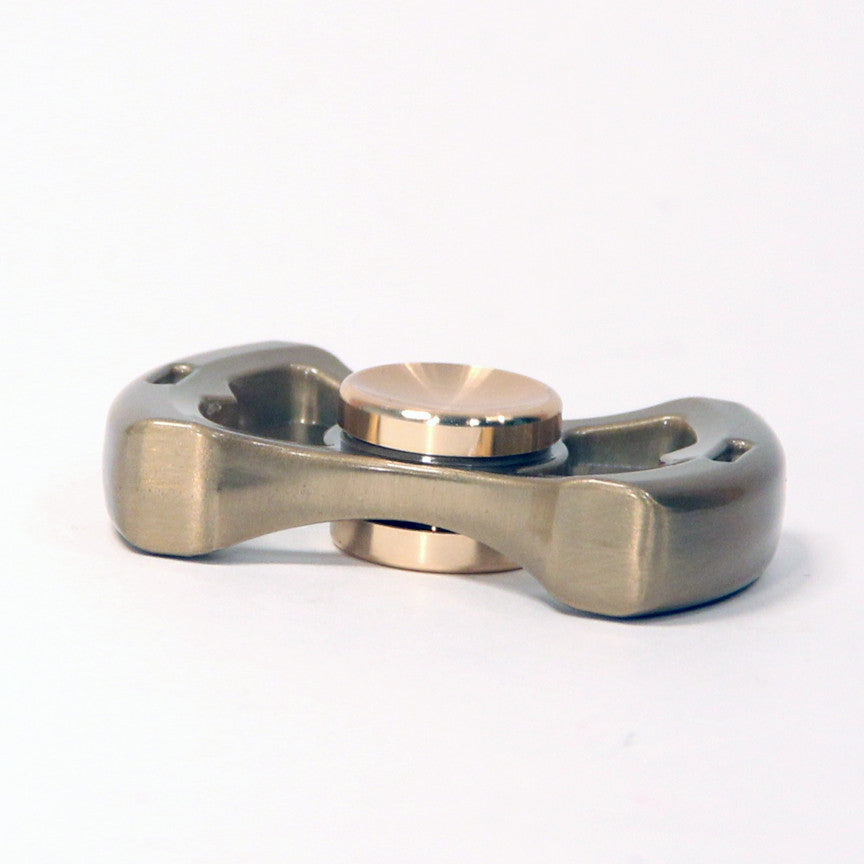 The Iron Butterfly Fidget Hand Spinner- Solid Brass with Hybrid Bearing