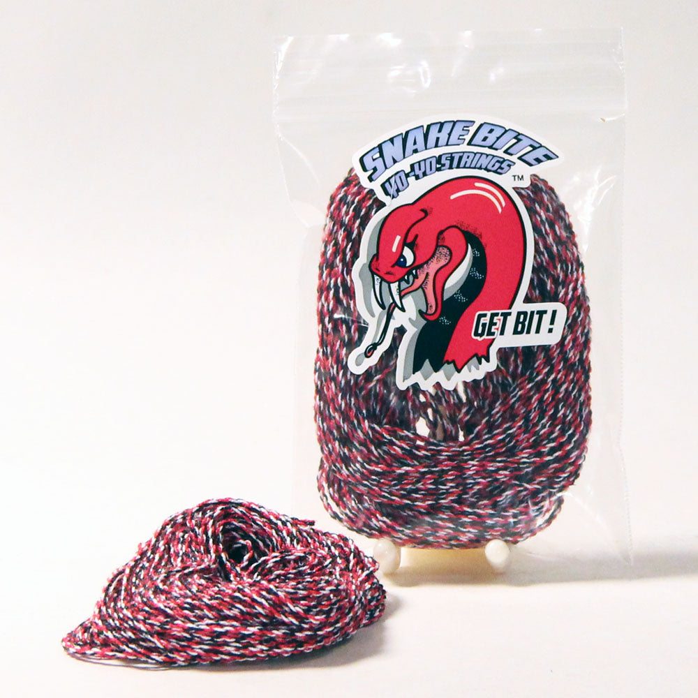 Snake Bite Yo-Yo Strings - Polyester - Normal T6 YoYo Strings - 10 pack