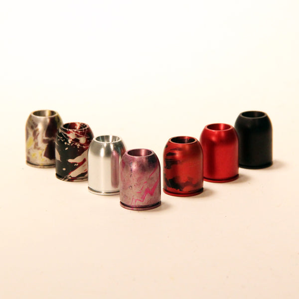 Zeekio Flathead Begleri Bead - Solid Aluminum, Single Bead