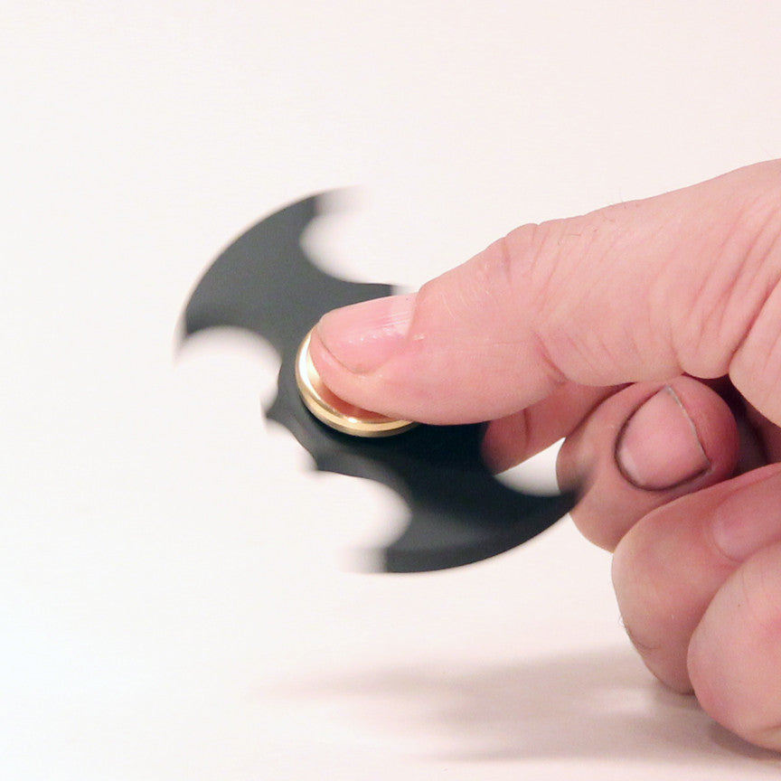 The Batman Fidget Hand Spinner- Steel and Aluminum with Hybrid Bearing