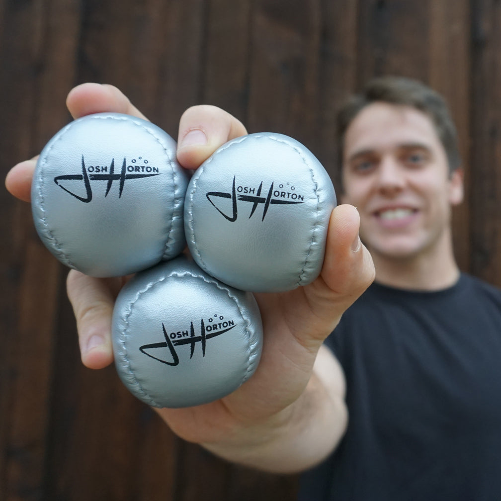 Zeekio Josh Horton Beginner Juggling Balls - Synthetic Leather - Set of 3