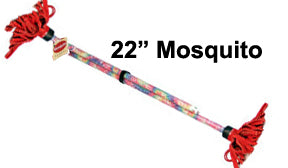 Z-Stix Jugling Flower Sticks/Devil Sticks - USA Made, Handmade, Mosquito 22''