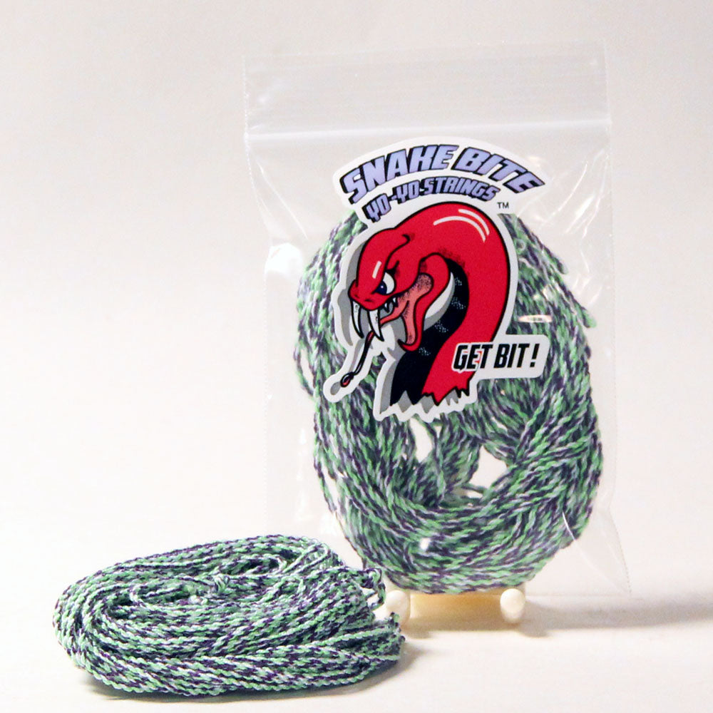 Snake Bite Yo-Yo Strings - Polyester - Normal T6 YoYo Strings - 10 pack