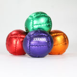Zeekio Galaxy Juggling Ball - Metallic Series - Premium 12 Panel Leather Ball, 130g, 67mm - (1) Single Ball