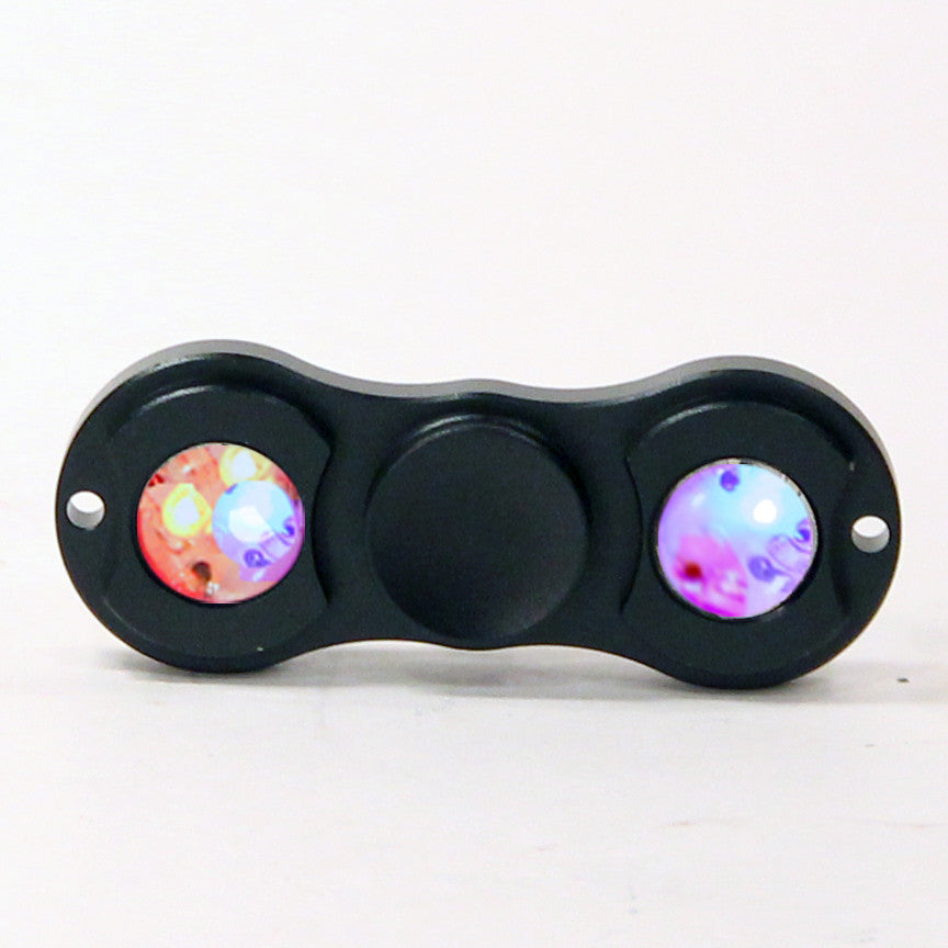 The Zeekio Thumb Spinner - Fidget Spinner with LED Lights