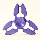 Tri-Star High Grade Aluminum Fidget Spinner -with Storage Case and Carry Pouch *Lead Free*