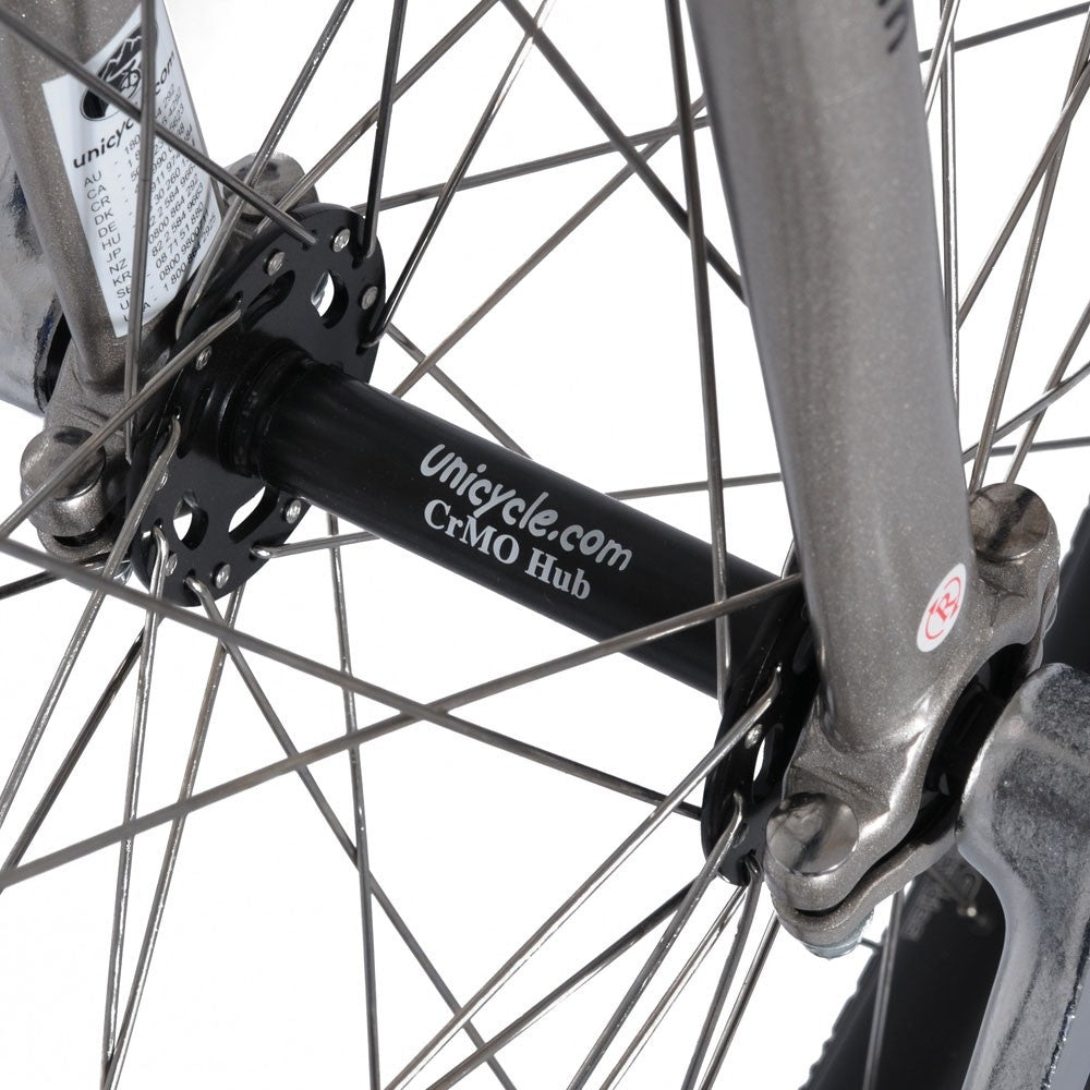 UDC Titan 32" Trainer Unicycle - CrMo Spindled Hub - Nimbus Stealth2 Rim