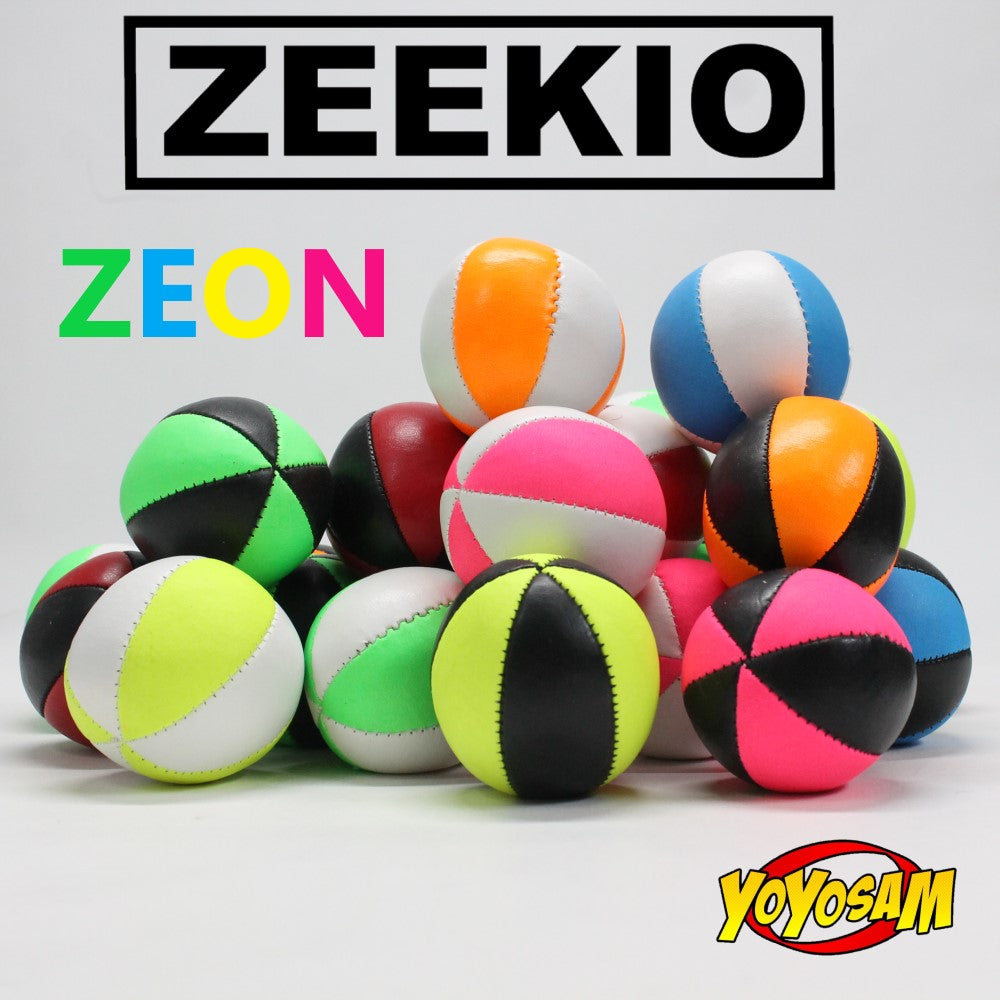 Zeekio Zeon 6 Panel 100g Juggling Balls - Set of 3