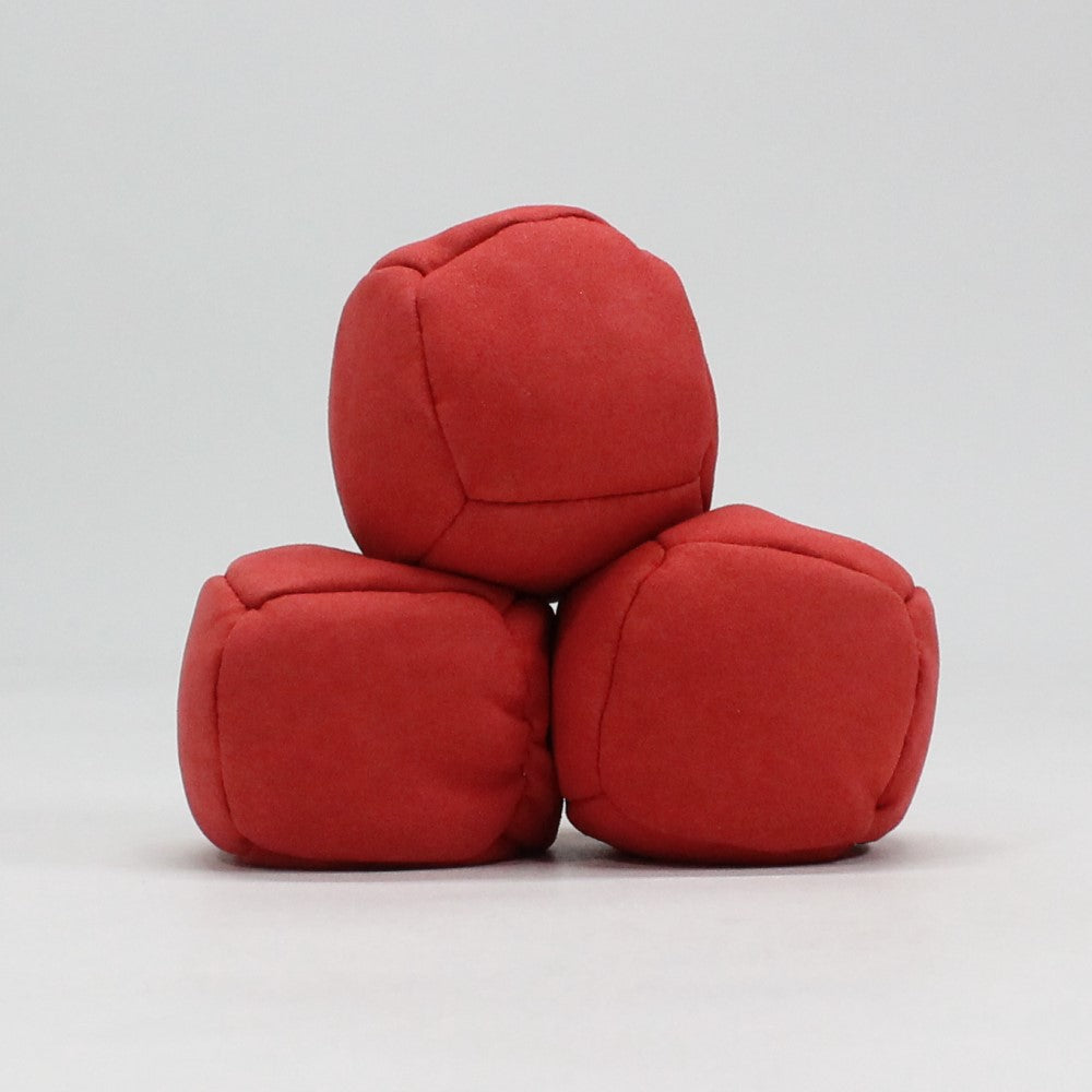 Zeekio Thud Juggling Ball Set - Lightweight 90g Beanbag Ball - Super Soft - Set of Three (3)