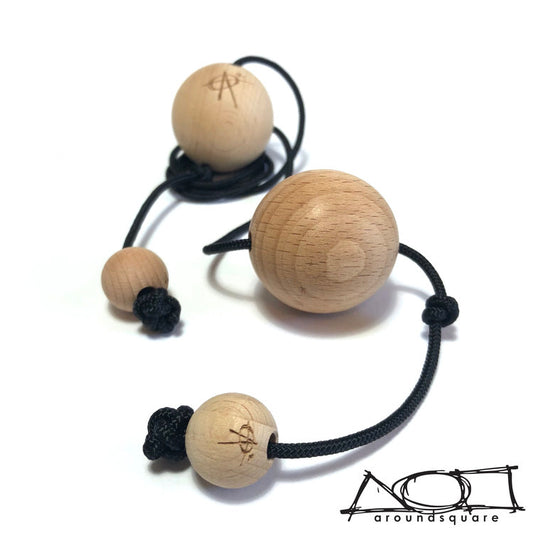 AroundSquare Monkey Knuckles - Wood -