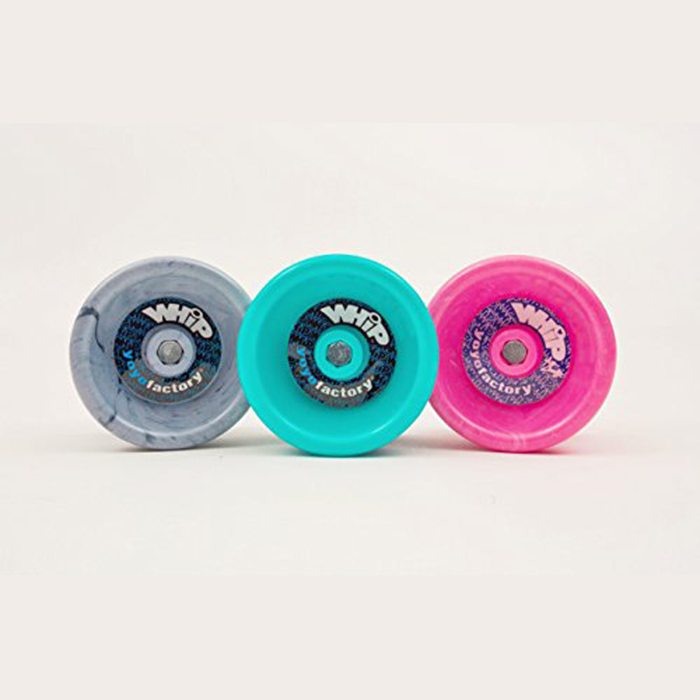 YoYoFactory WHiP (Responsive) Beginner to Intermediate Yo-Yo - Free Strings and Stickers