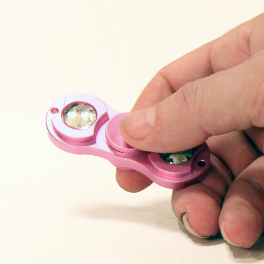 The Zeekio Thumb Spinner - Fidget Spinner with LED Lights