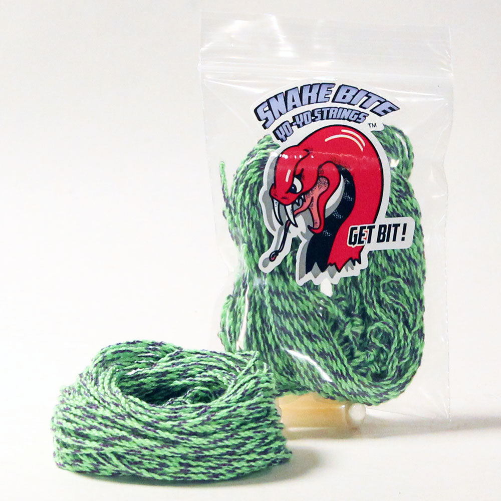 Snake Bite Yo-Yo Strings - Polyester - Normal T6 YoYo Strings - 10 pack