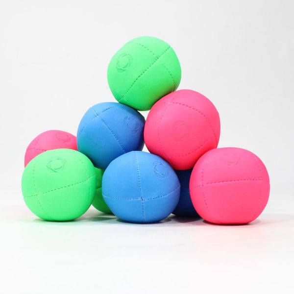 Taylor Tries Signature Pro Series Juggling Balls- Professional 8 Panel Ball with Drawstring Carry Bag - 110 grams, 67mm - Set of 3