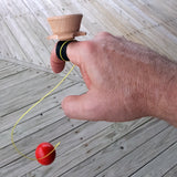 Ringdama Wooden Skill Toy - Kind of a Kendama and Ring mix