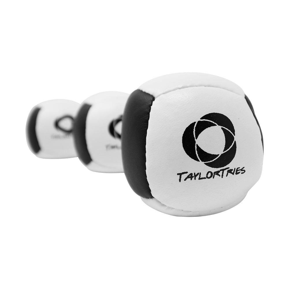 Taylor Tries Signature Beginner Juggling Ball Set - 6 Panel Ball - 110 grams 62mm - Set of 3