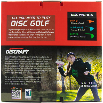 Discraft Beginner Golf Disc Set