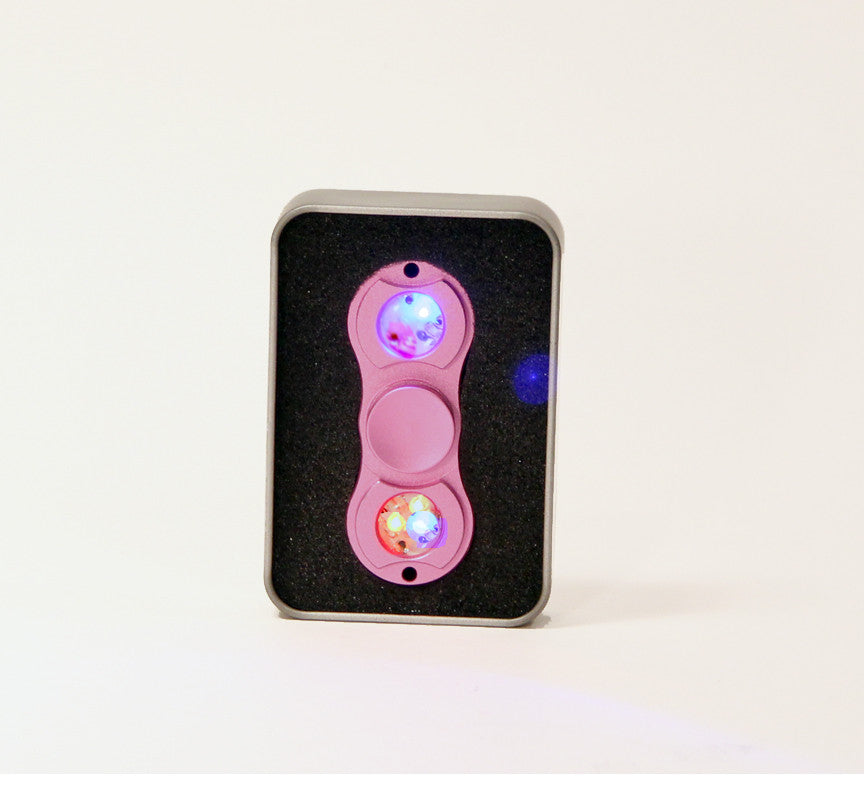 The Zeekio Thumb Spinner - Fidget Spinner with LED Lights