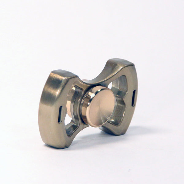 The Iron Butterfly Fidget Hand Spinner- Solid Brass with Hybrid Bearing