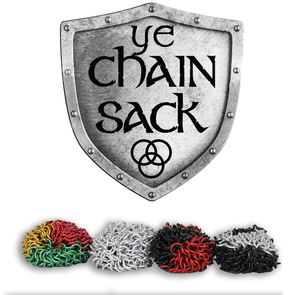 Chain Sack - Chainmail Footbag - All Metal -Hand made