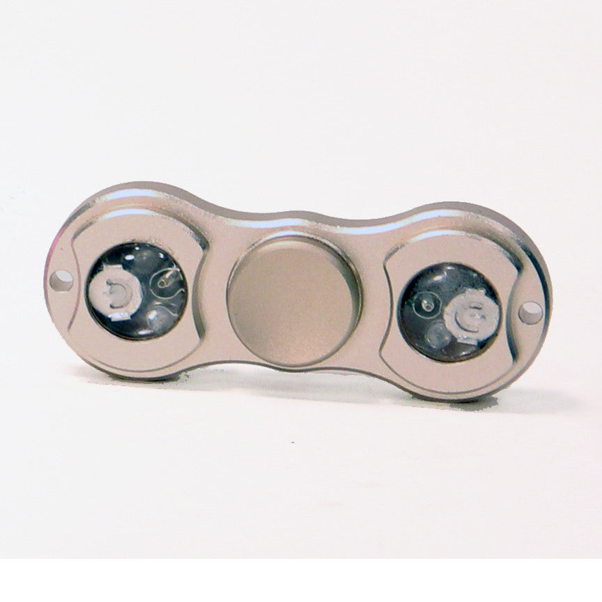 The Zeekio Thumb Spinner - Fidget Spinner with LED Lights